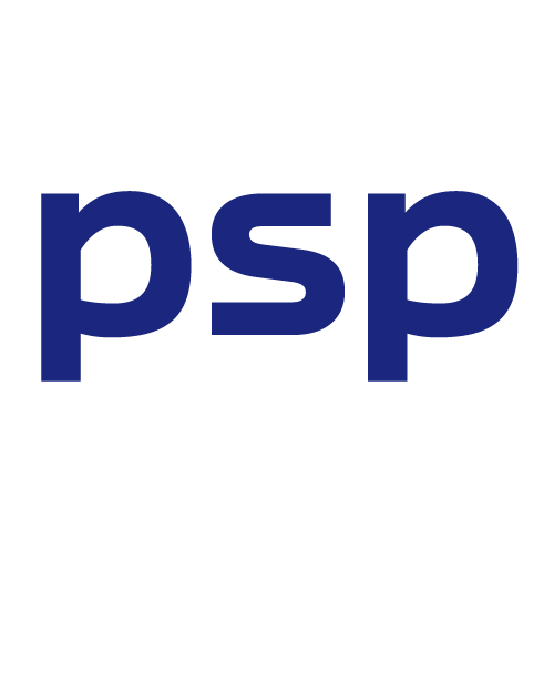 Logo PSP Software (negativ-Version)